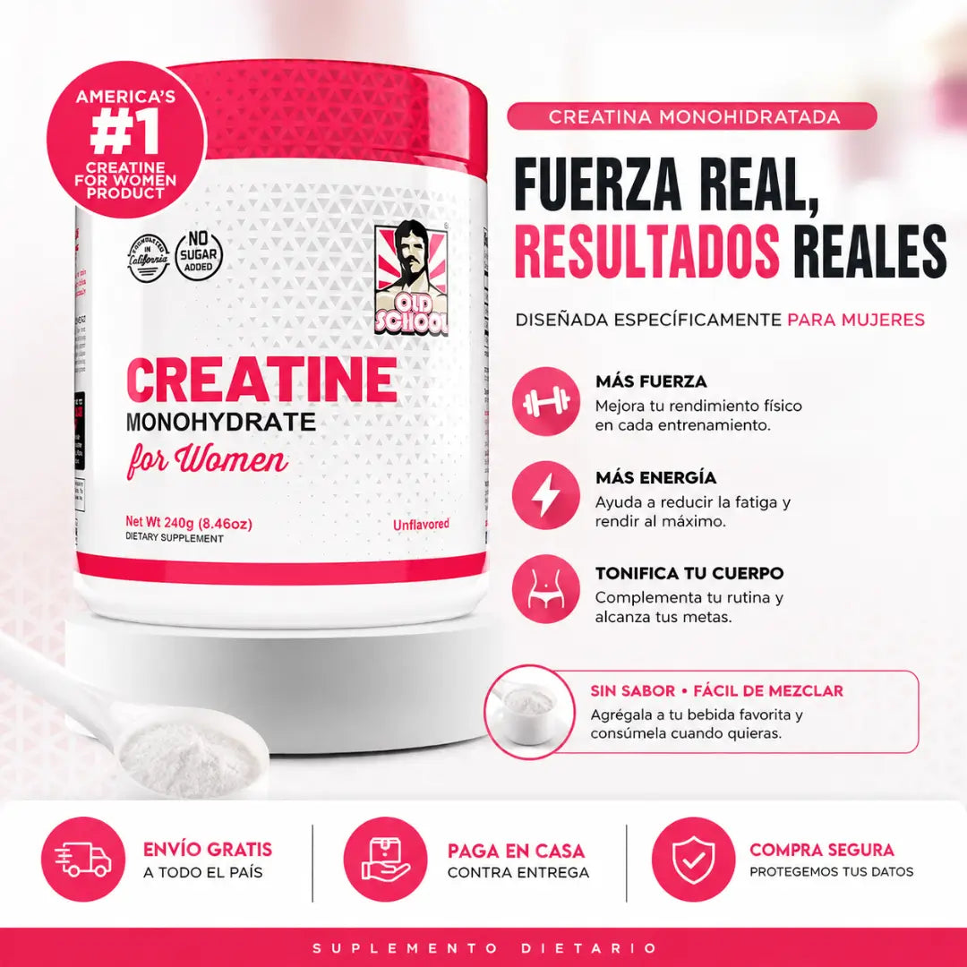 CREATINA PARA MUJERES CON ENVIO GRATIS