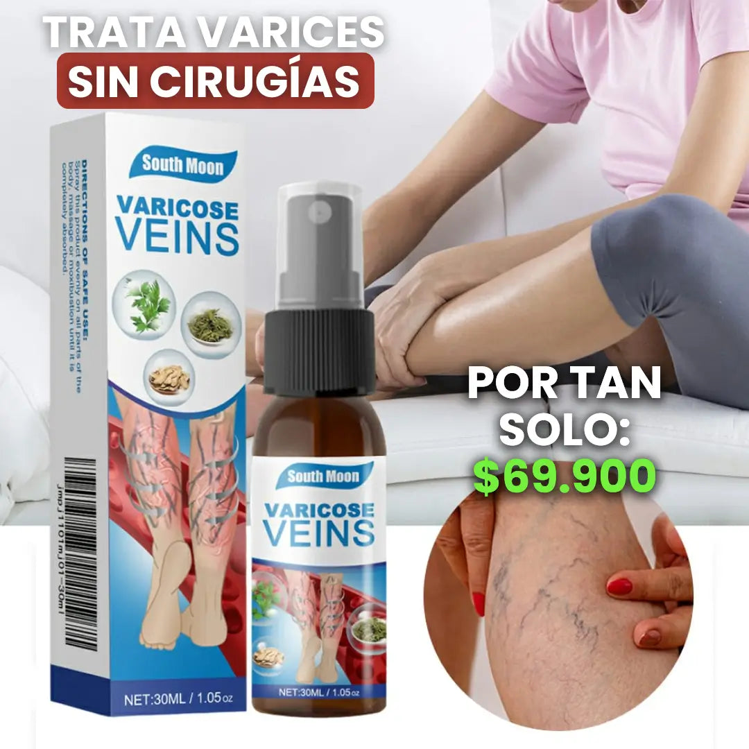 Dale un respiro que sí se siente con el Spray para las Venas