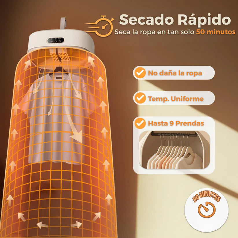 Secadora Portátil con Luz UV - Ultra Dry Pro