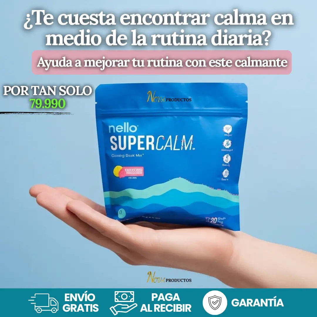 Super Calm: Un sabor que calma tu mente
