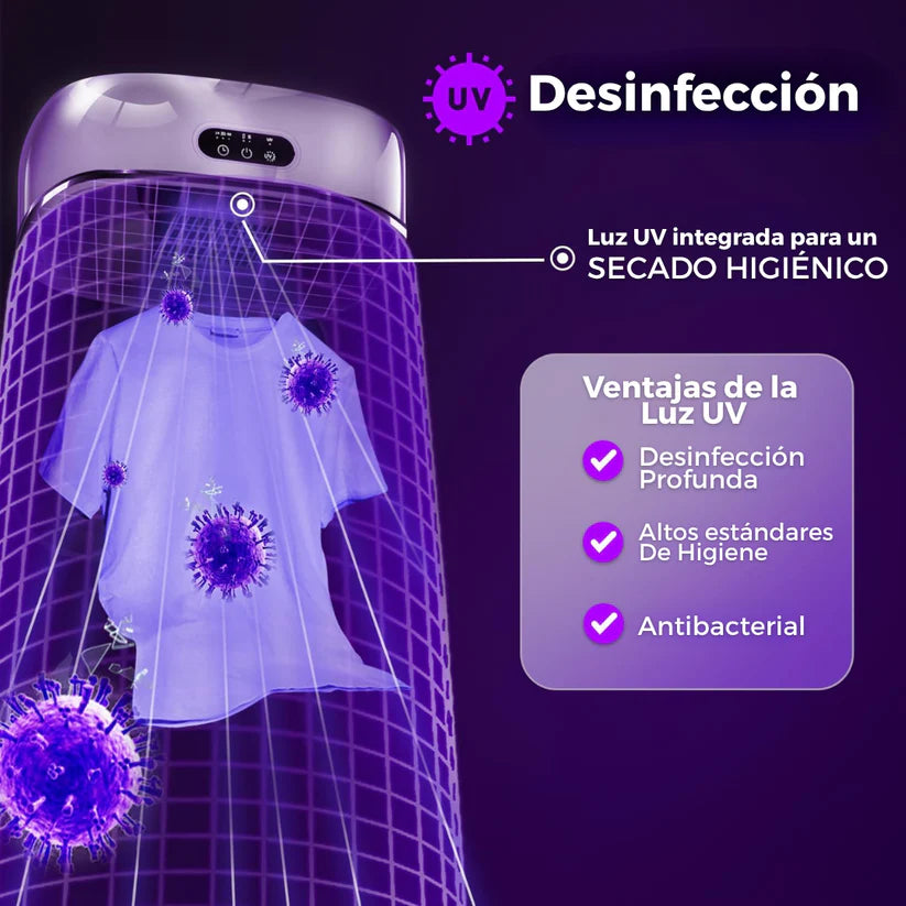 Secadora Portátil con Luz UV - Ultra Dry Pro