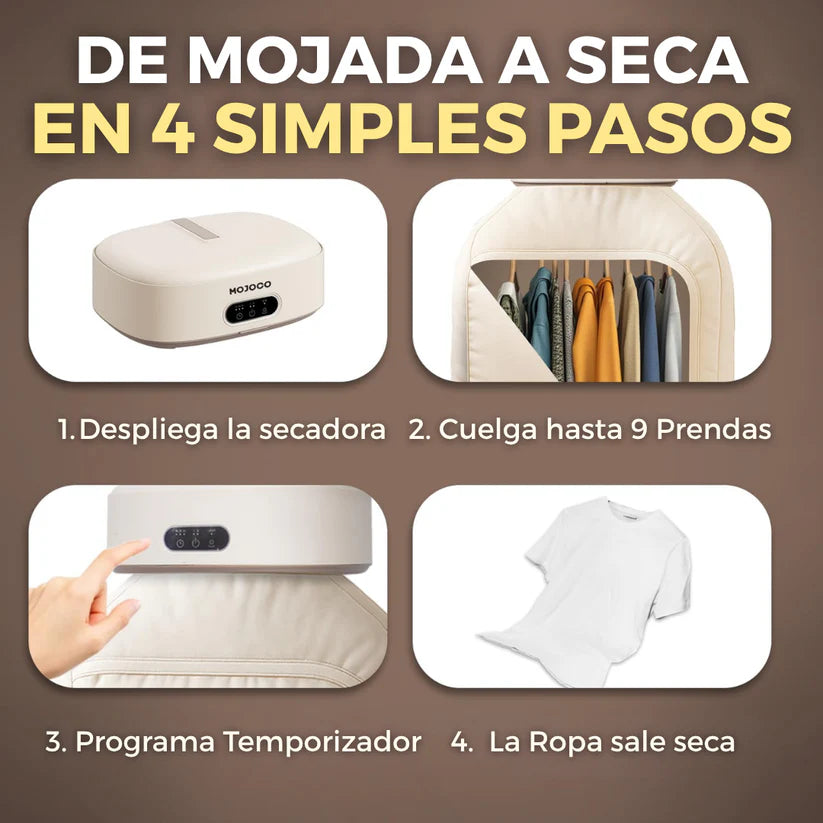 Secadora Portátil con Luz UV - Ultra Dry Pro