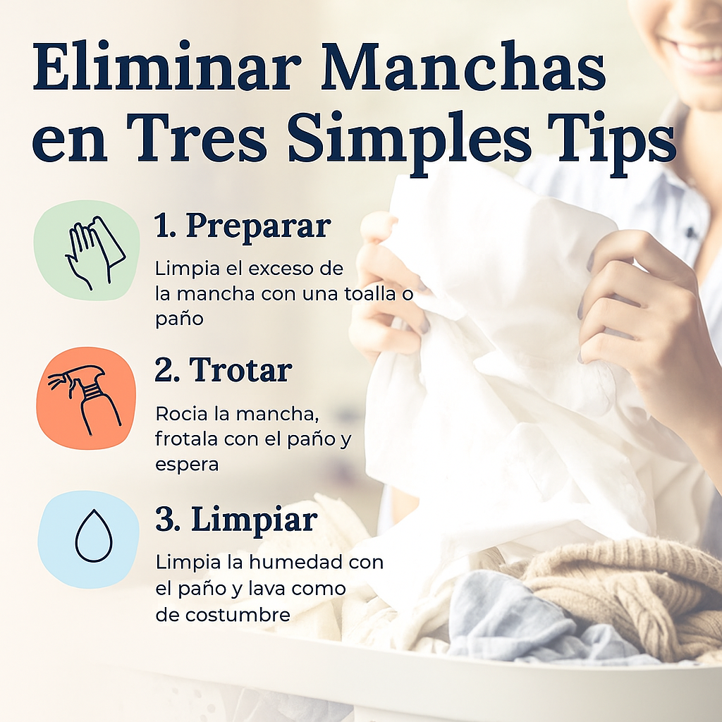 ¡Despídete de las manchas en segundos! Spray Removedor de Manchas