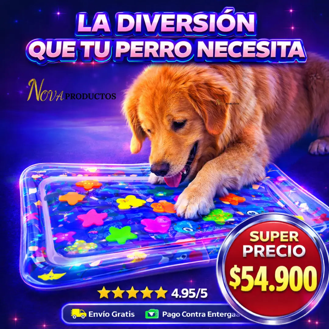 Colchoneta Tapete De Agua Inflable Bebés