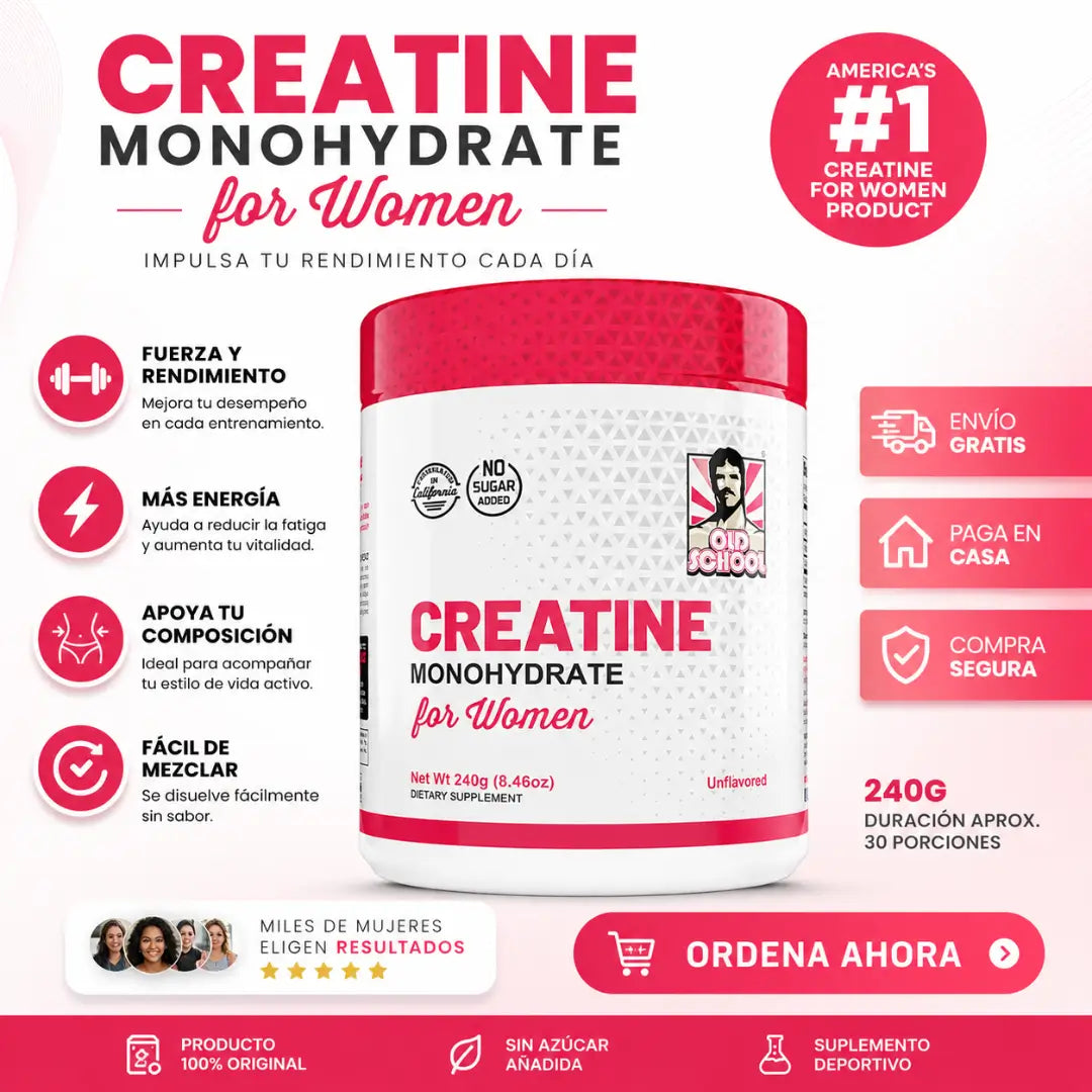 CREATINA PARA MUJERES CON ENVIO GRATIS
