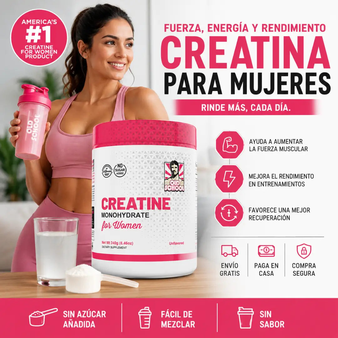 CREATINA PARA MUJERES CON ENVIO GRATIS