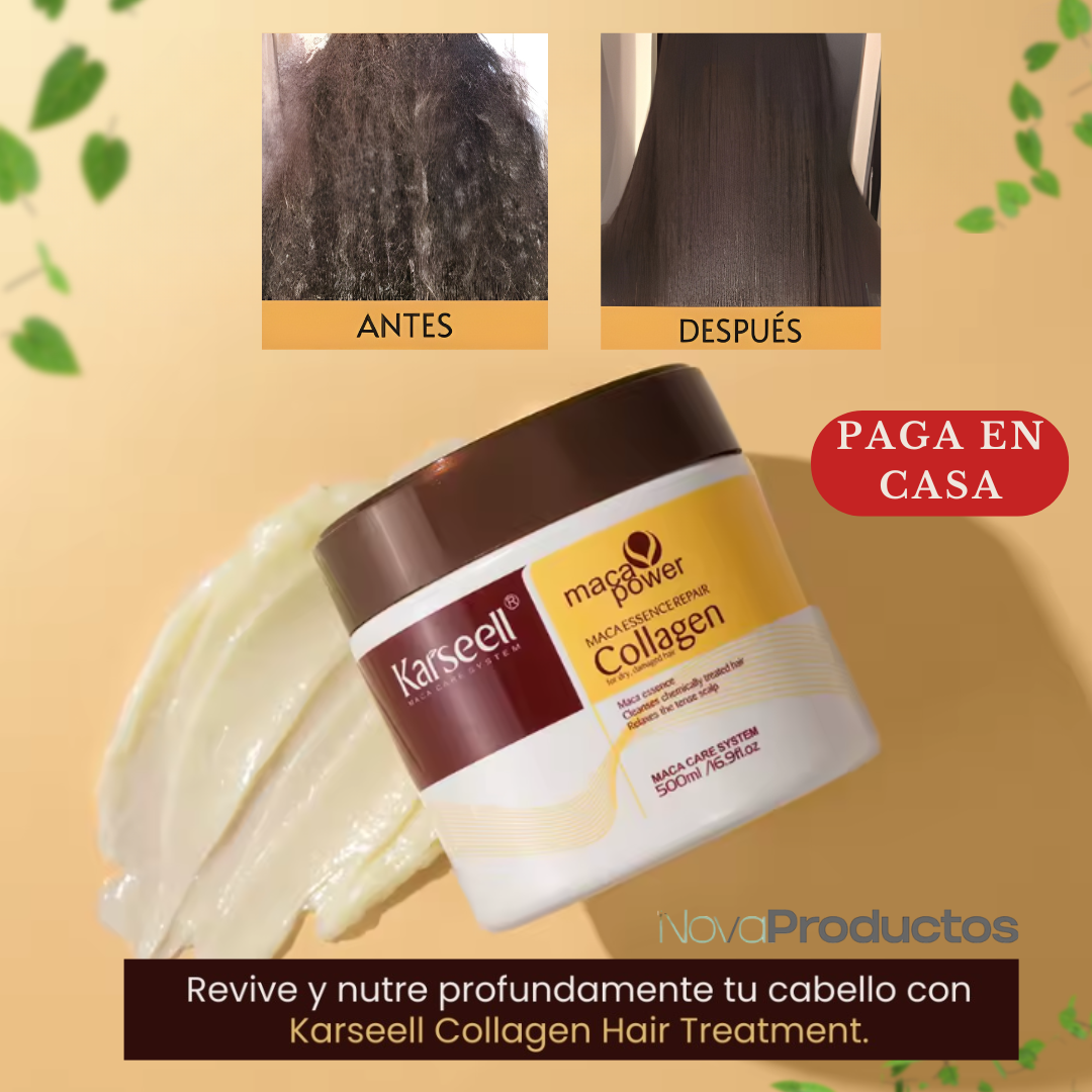 Crema Reparadora de Colágeno para el Cabello