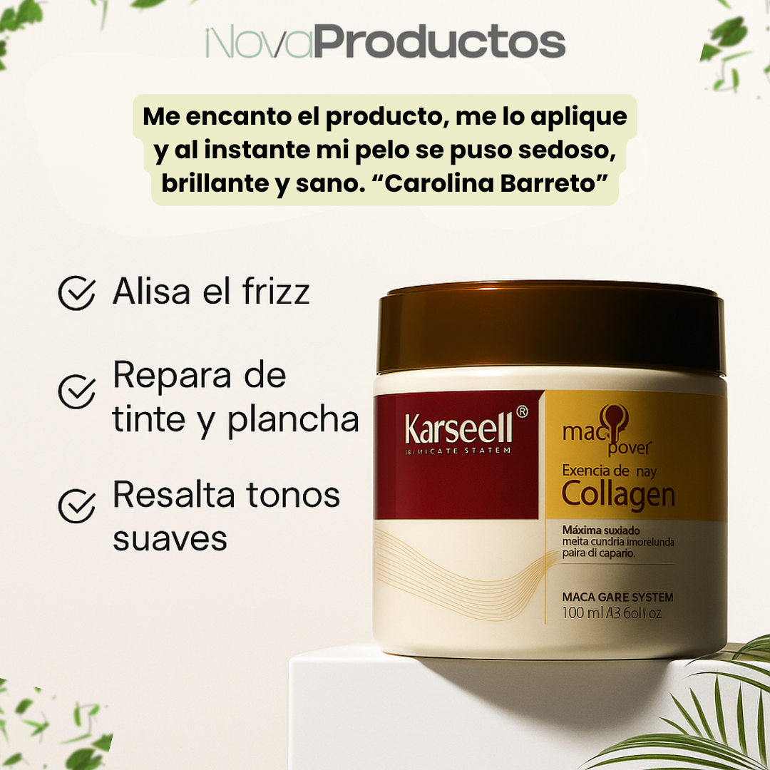 Crema Reparadora de Colágeno para el Cabello