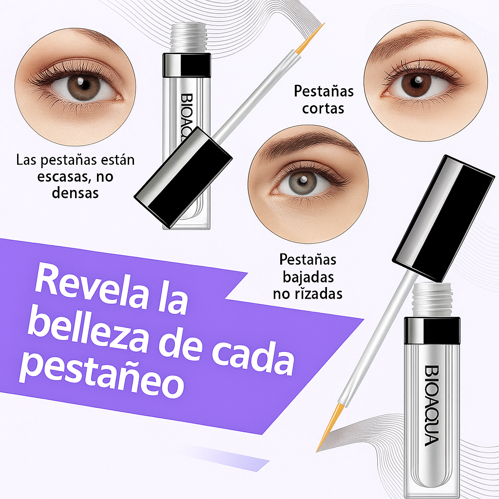 Pestañas con más volumen y fuerza en semanas