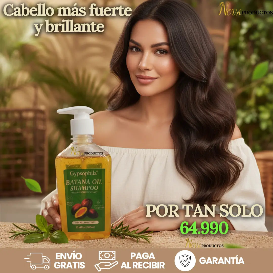 SHAMPOO DE BATANA: Tu cabello también puede volver a sentirse fuerte